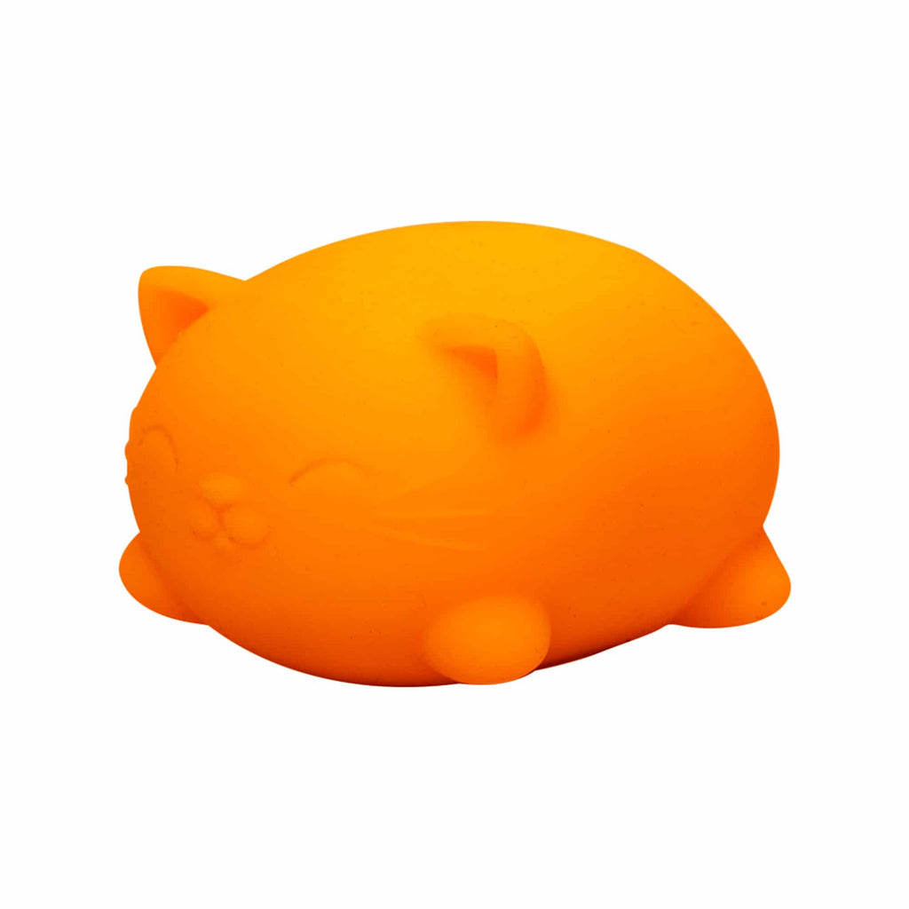 Fun Fidget Monster Cool Cats NeeDoh | Select Morning Crest - Purrfect Cat Squishy Character Stress Toy Detail