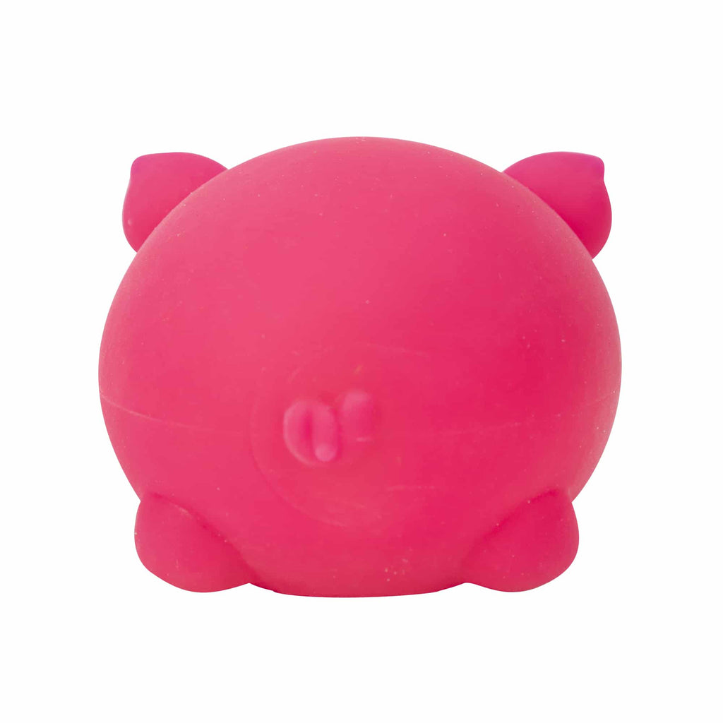 Animal-Shaped NeeDoh Dig’ It Pig | Select Velvet Canopy - Purrfect Cat Squishy Character Stress Toy Detail