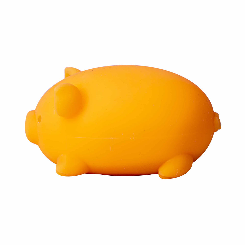 Animal-Shaped NeeDoh Dig’ It Pig | Select Velvet Canopy - Purrfect Cat Squishy Character Stress Toy Detail