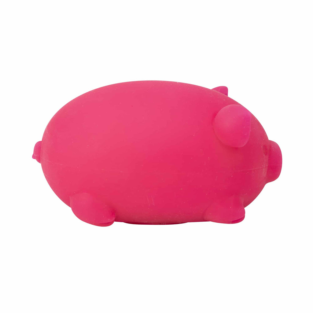 Animal-Shaped NeeDoh Dig’ It Pig | Select Velvet Canopy - Purrfect Cat Squishy Character Stress Toy Detail
