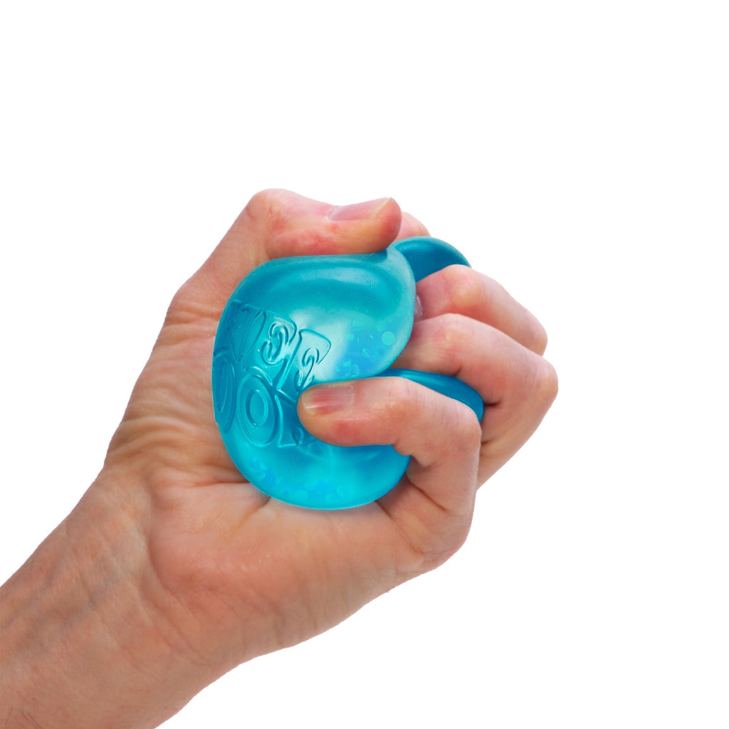 Whimsical Doughnut NeeDoh Dream Drop | Select Linen Ridge - Squishy Dohnut Sweet Treat Shaped Stress Toy Detail