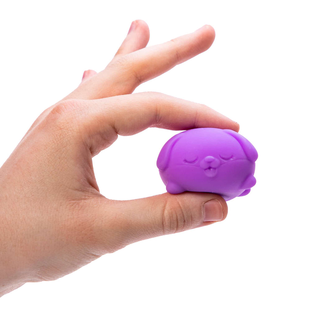 Portable Teenie Teenie NeeDoh Funky Pup | Edition Copper Bloom - Micro Squishy Sensory Balls Multi-Pack Value Detail