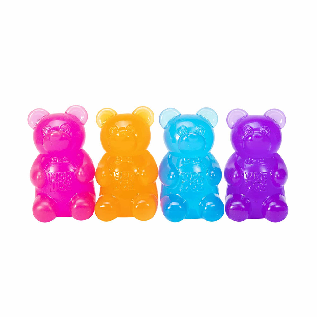 Animal-Shaped NeeDoh Gummy Bear | Edition Canyon Forest - Purrfect Cat Squishy Character Stress Toy Detail
