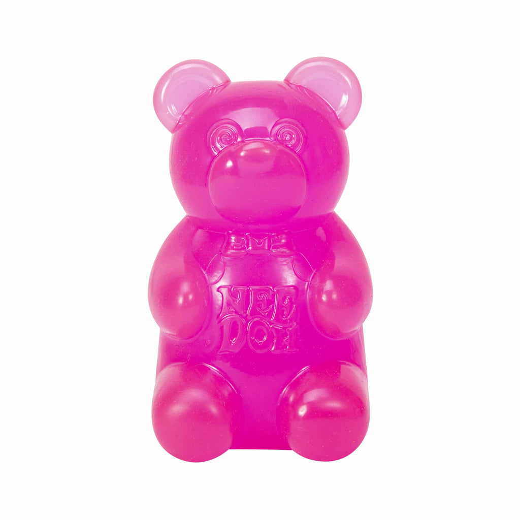 Animal-Shaped NeeDoh Gummy Bear | Edition Canyon Forest - Purrfect Cat Squishy Character Stress Toy Detail