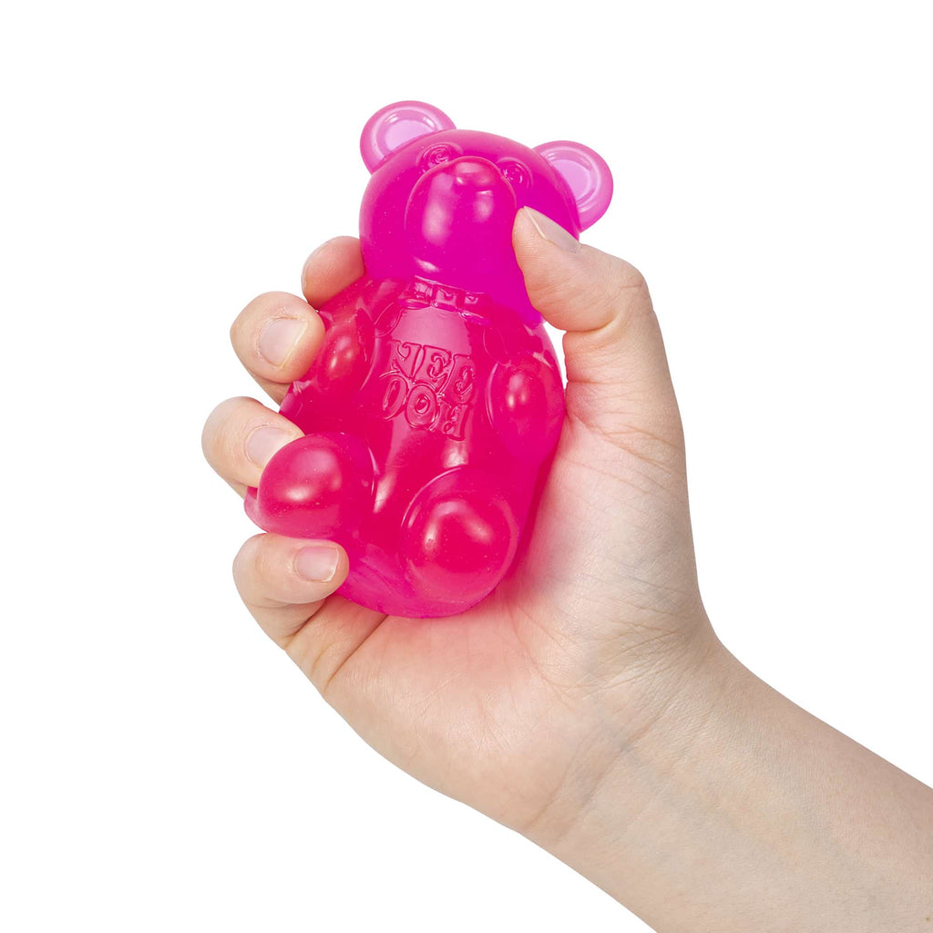 Animal-Shaped NeeDoh Gummy Bear | Edition Canyon Forest - Purrfect Cat Squishy Character Stress Toy Detail