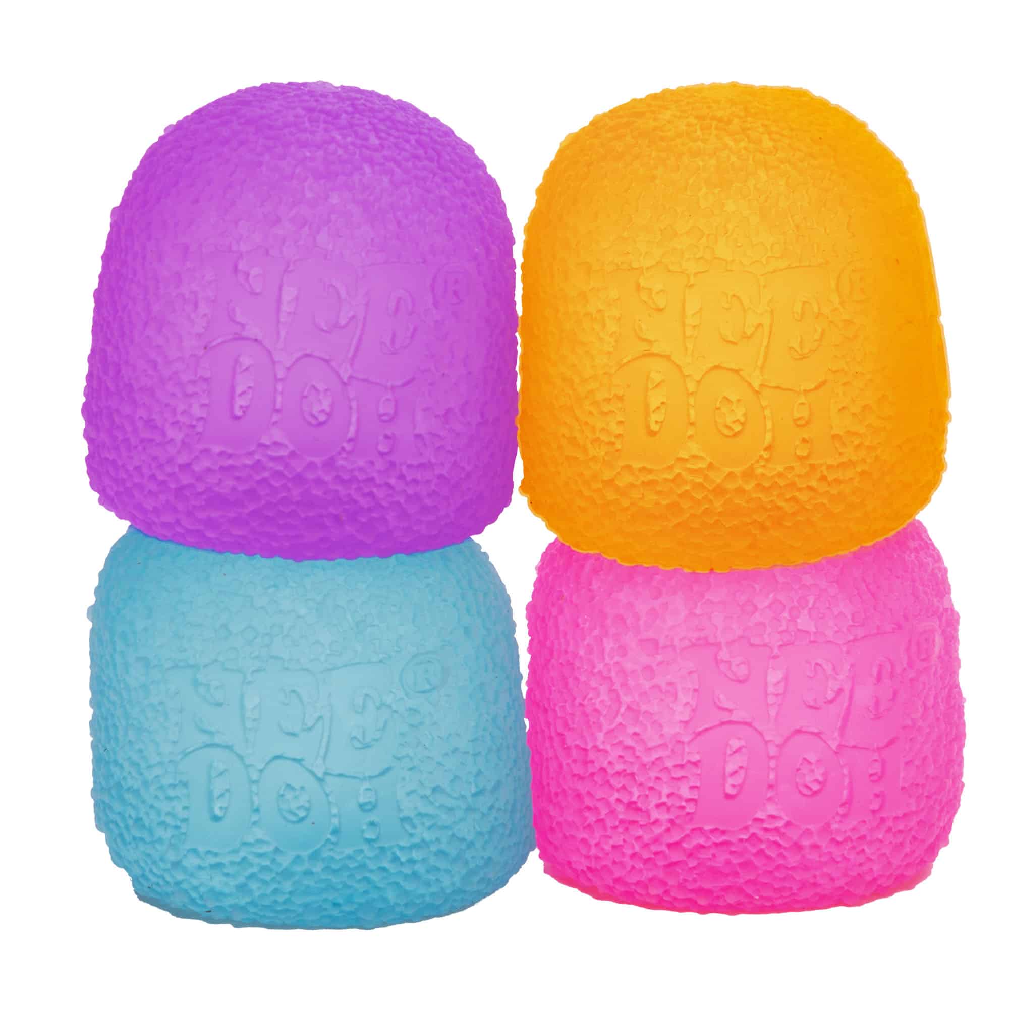 Deliciously Squishy NeeDoh Gumdrop | Edition Juniper Flare - Playful Star & Heart Shaped Geometric NeeDoh Detail