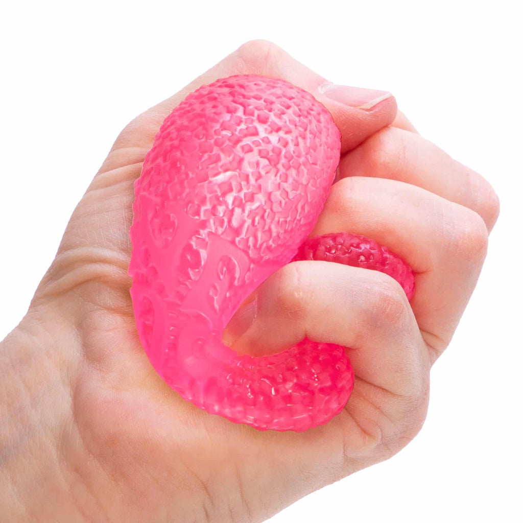 Deliciously Squishy NeeDoh Gumdrop | Edition Juniper Flare - Playful Star & Heart Shaped Geometric NeeDoh Detail