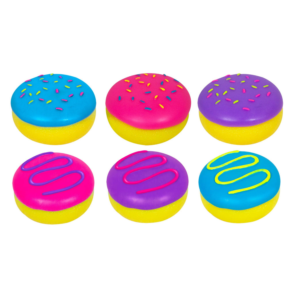 Sweet Treat Shaped Jelly Dohnut NeeDoh | Signature Seaside Lane - Squishy Dohnut Sweet Treat Shaped Stress Toy Detail