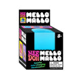 Playful Geometric NeeDoh Mello Mallo | Series Stone Harbor - Deliciously Soft Cupcake Sensory Glob - Surprise Me! (Random Color)