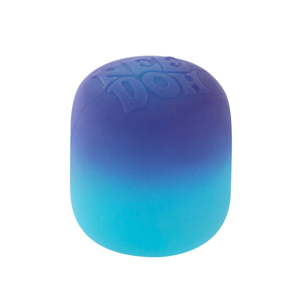 Playful Geometric NeeDoh Mello Mallo | Series Stone Harbor - Deliciously Soft Cupcake Sensory Glob Detail