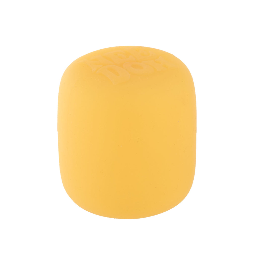 Playful Geometric NeeDoh Mello Mallo | Series Stone Harbor - Deliciously Soft Cupcake Sensory Glob Detail