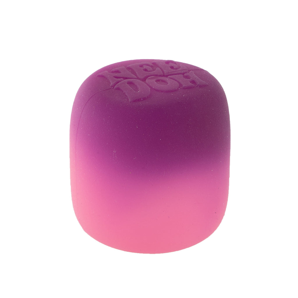 Playful Geometric NeeDoh Mello Mallo | Series Stone Harbor - Deliciously Soft Cupcake Sensory Glob Detail