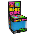 Ice-Cube Texture NeeDoh Nice Cube | Series Elm Bridge - Crystal Clear Squishable Ice Cube NeeDoh - Surprise Me! (Random Color)