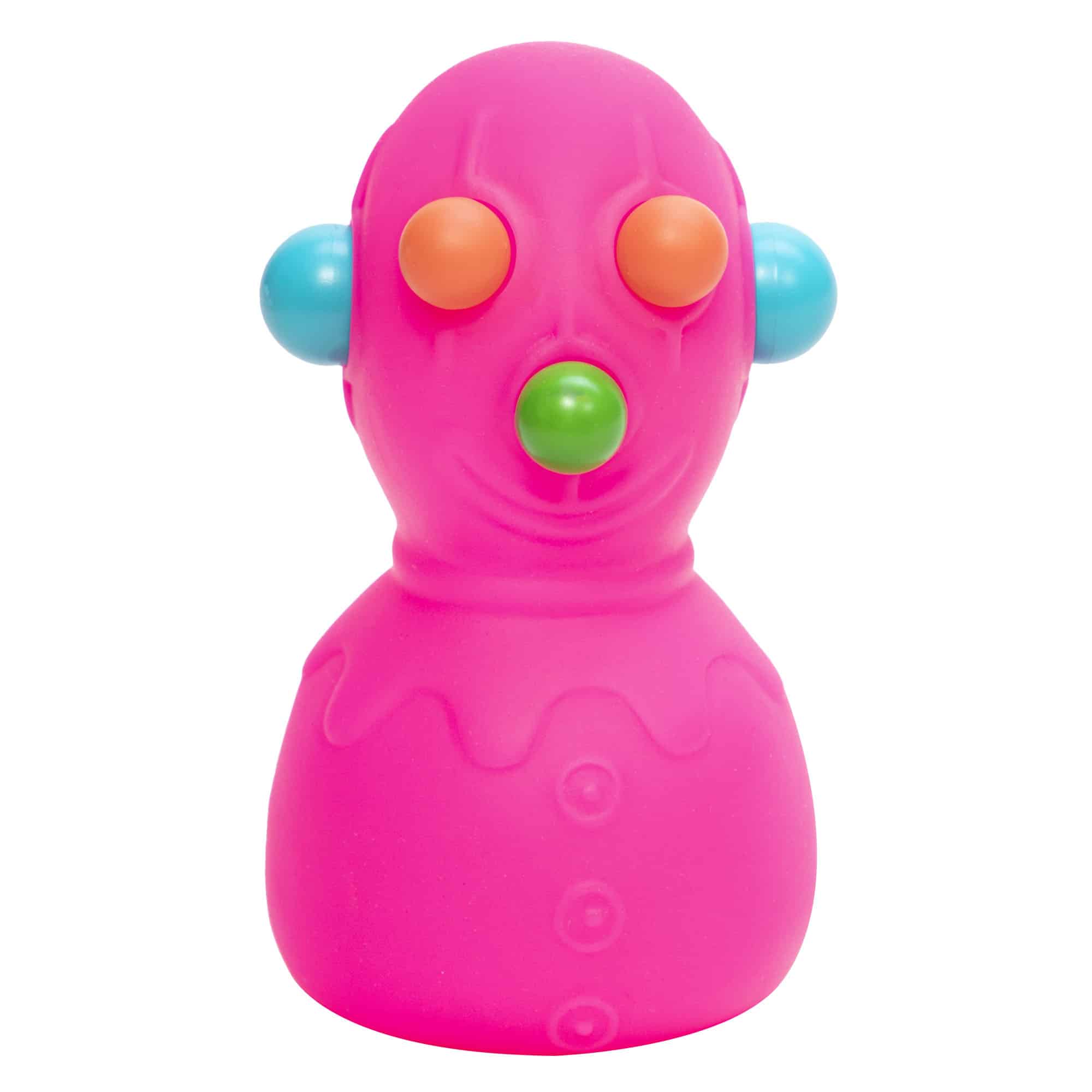 Animal-Shaped NeeDoh Panic Pete | Signature Seaside Bay - Purrfect Cat Squishy Character Stress Toy Detail