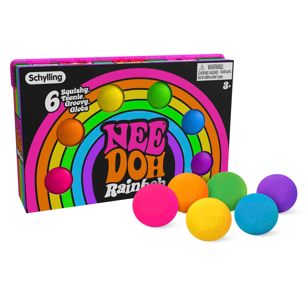 Super-Squishy NeeDoh Rainboh | Reserve Autumn Pond - Giant XL Satisfyingly Squishable Stress Toy Detail