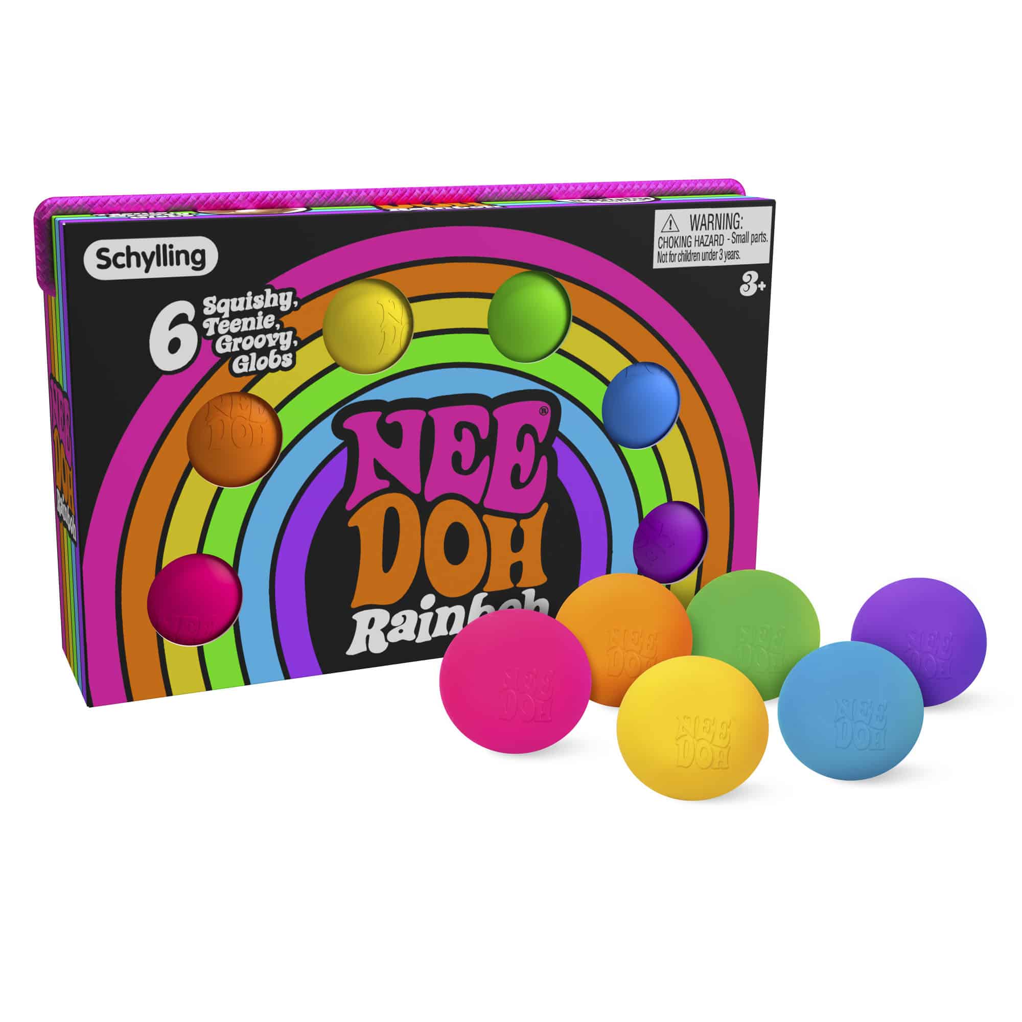 Super-Squishy NeeDoh Rainboh | Reserve Autumn Pond - Giant XL Satisfyingly Squishable Stress Toy Detail