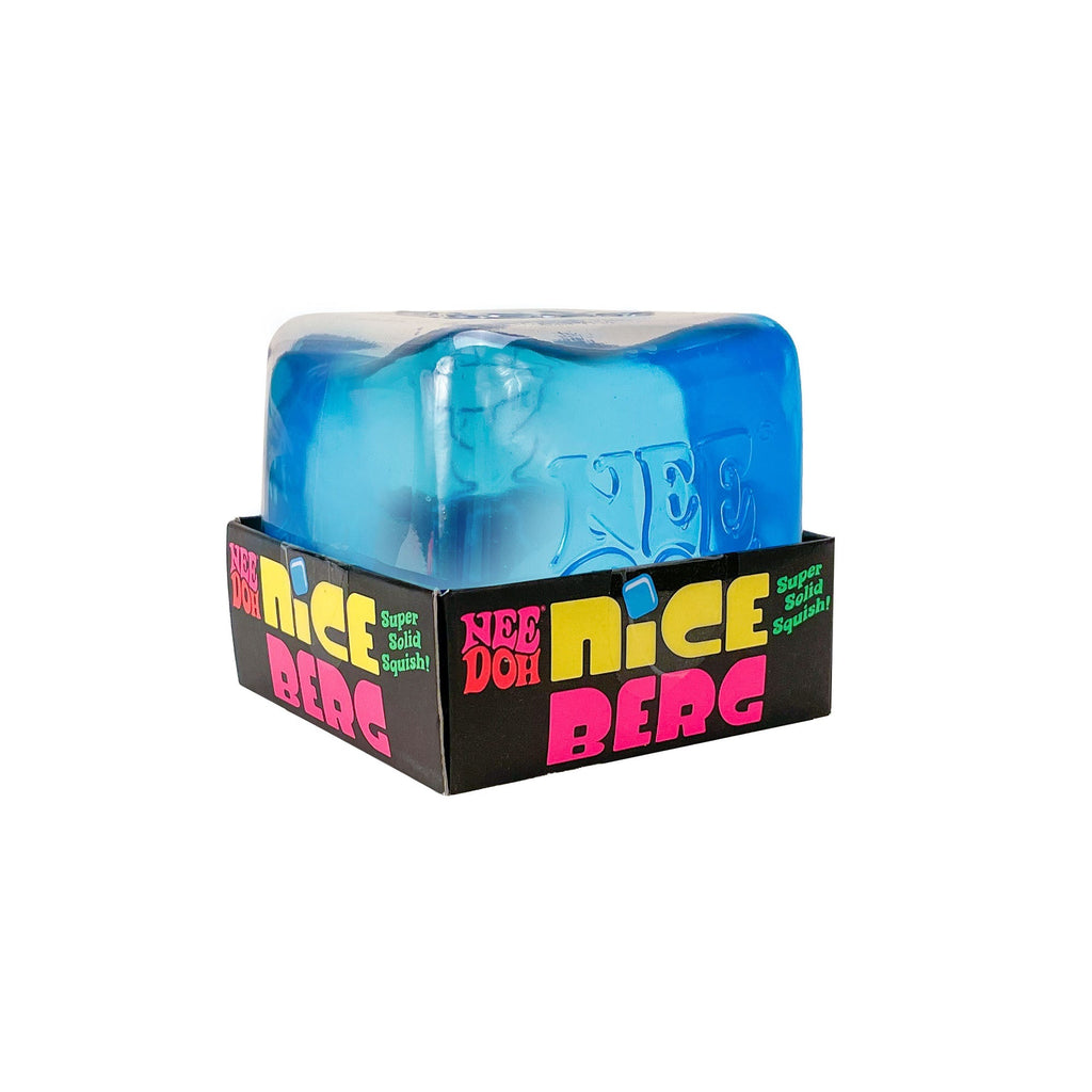Translucent Jelly NeeDoh Nice Berg | Reserve Oak Hollow - Crystal Clear Squishable Ice Cube NeeDoh - Default Title