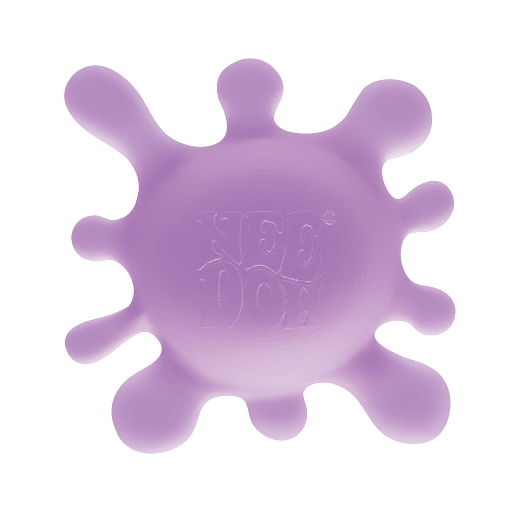 Spiky Ribbed NeeDoh SplootSplat | Edition Morning Cove - Furry Coated Soft Touch Squishable Ball - Surprise Me! (Random Color)