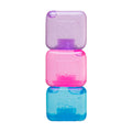 Crystal Clear NeeDoh Nice Ice Baby | Series Canyon Trail - 3-Piece Assorted Nice Cubes Pack for Fidgeting - Surprise Me! (Random Color)