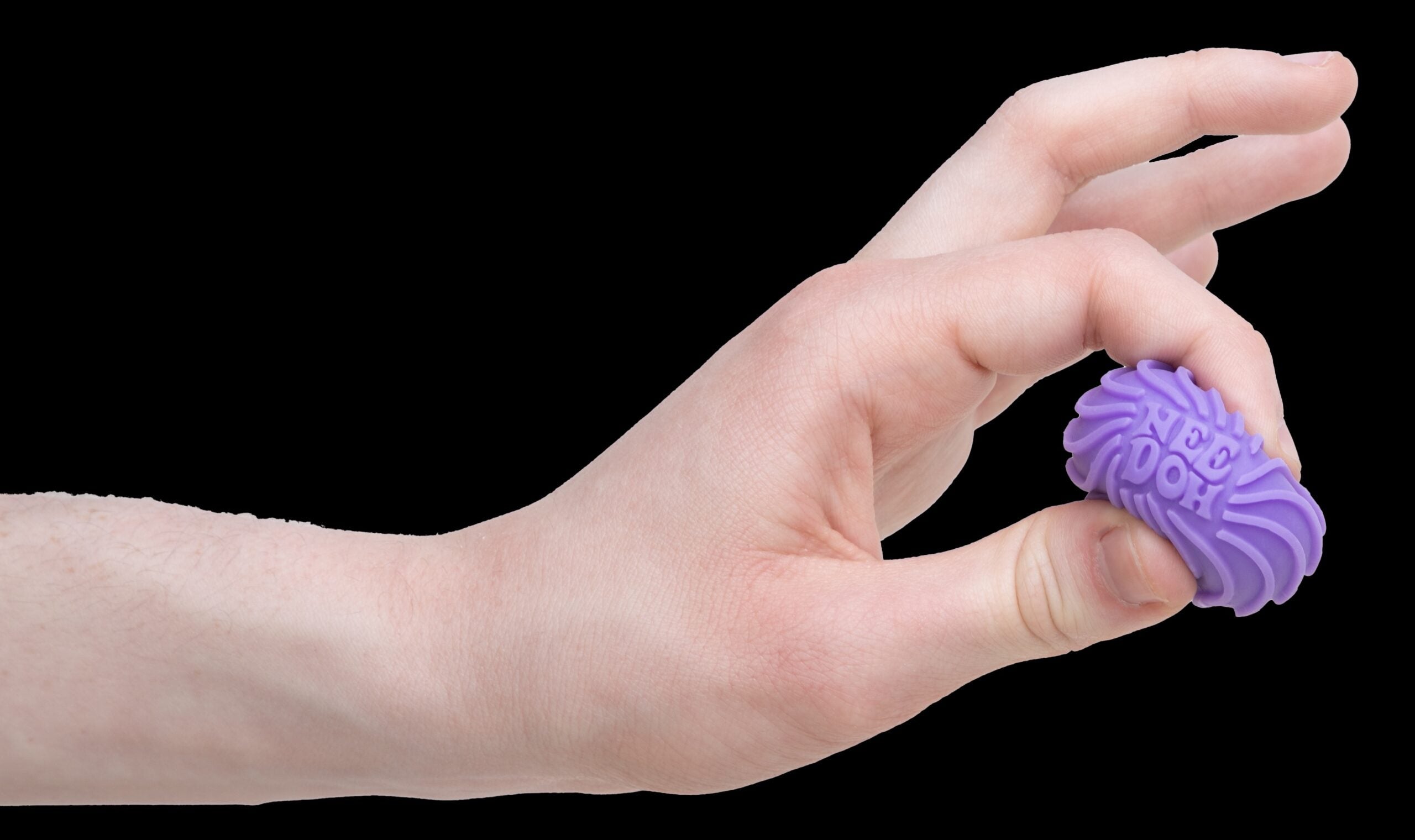 Portable Teenie NeeDoh Teenie Singles | Select Clover Shore - Teeny NeeDoh 3-Pack Pocket-Sized Squishy Balls Detail